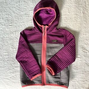 L.L. Bean Kid’s Airlight Full Zip Hoodie Colorblock